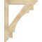 Ekena Millwork Merced Slat Rough Sawn Bracket, Douglas Fir, 4"W x 32"D x 40"H BKT04X32X40MRC06RDF - alternate 4
